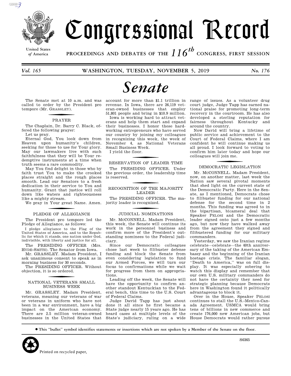 Senate Section (PDF 618KB)