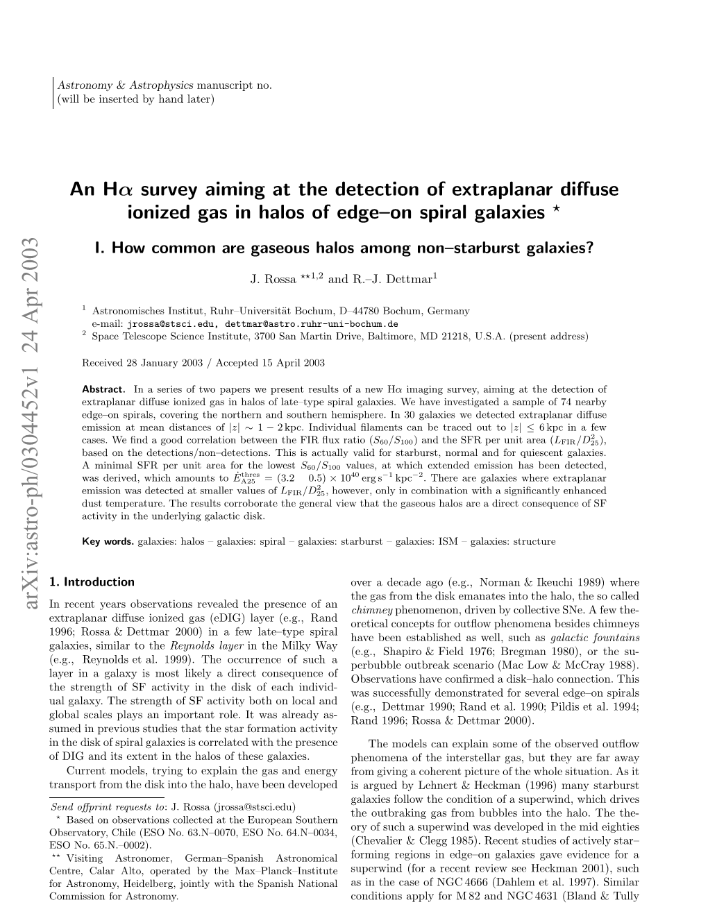 An H-Alpha Survey Aiming at the Detection of Extraplanar Diffuse Ionized Gas in Halos of Edge-On Spiral Galaxies. I. How Common Are Gaseous Halos Among Non-Starburst Galaxies?