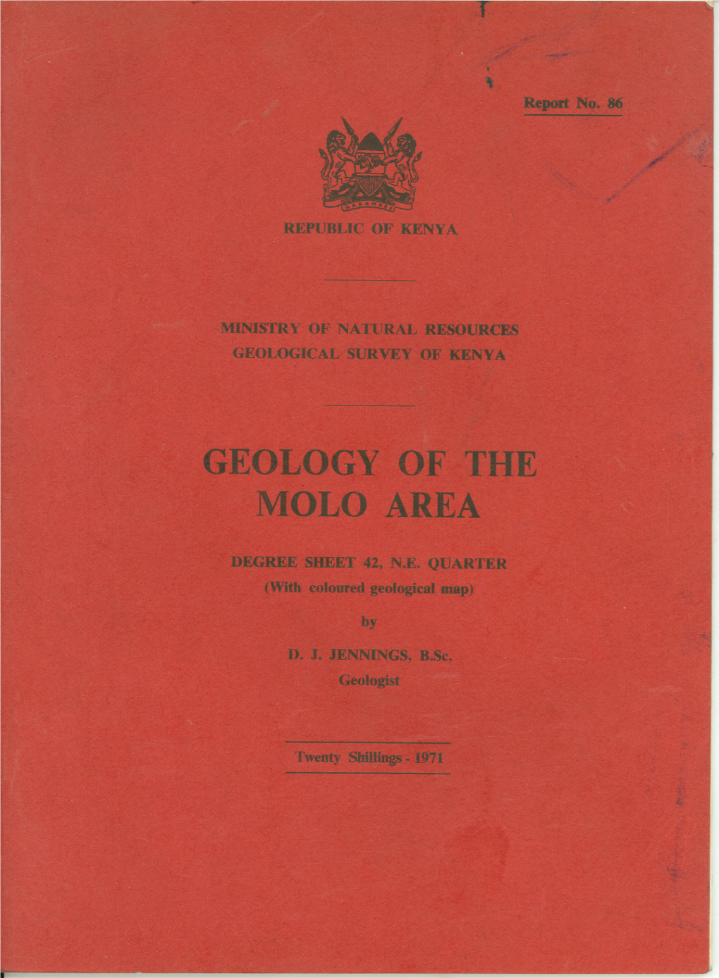 Geology of the Molo Area