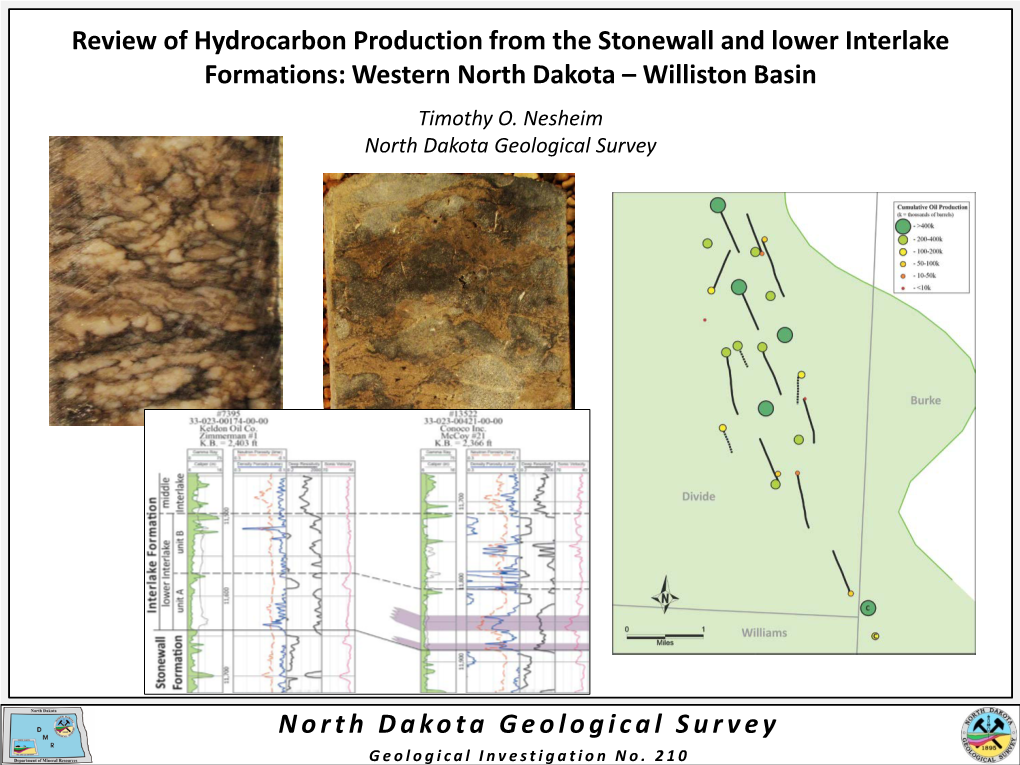 Williston Basin Timothy O