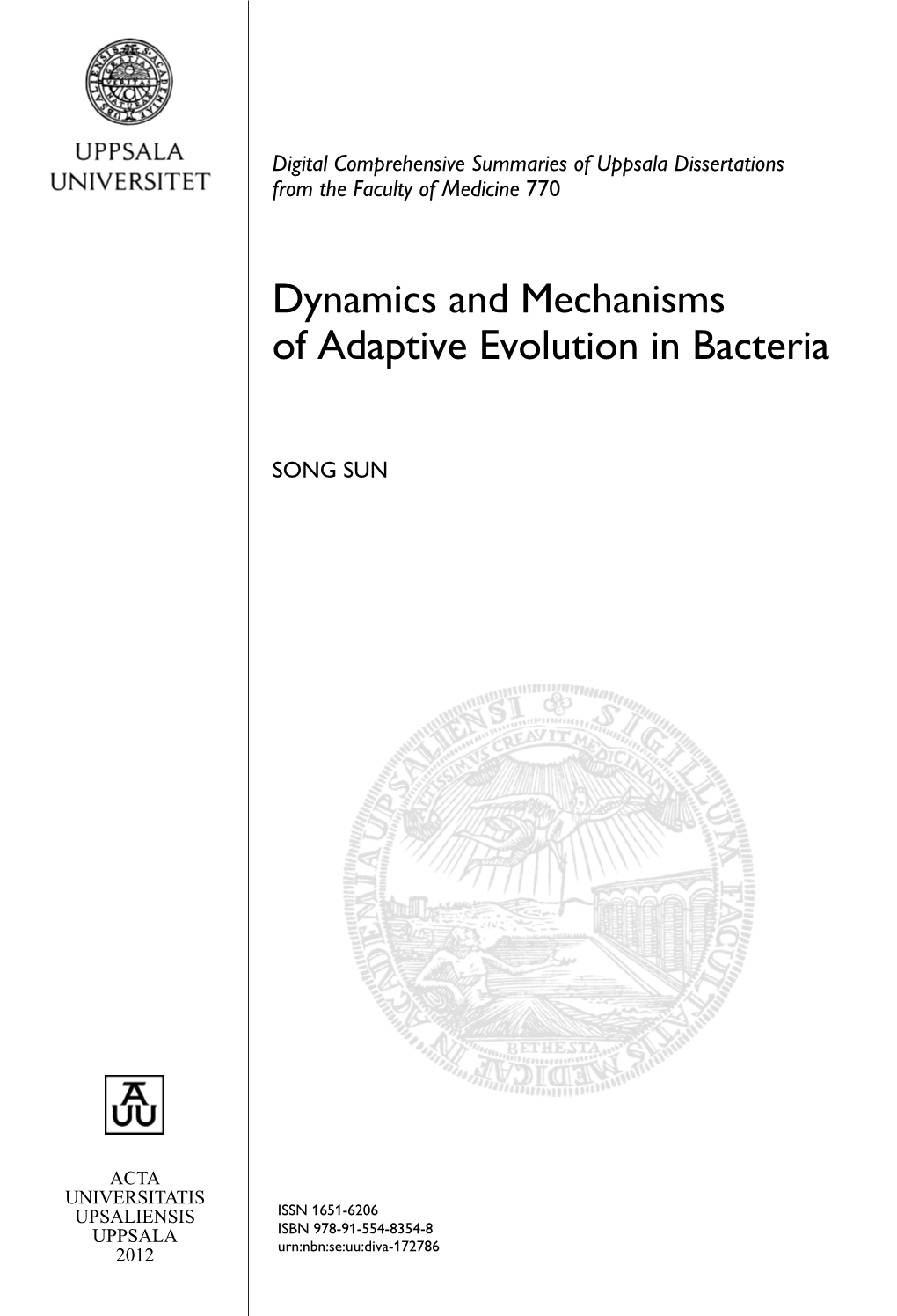 Dynamics and Mechanisms of Adaptive Evolution in Bacteria