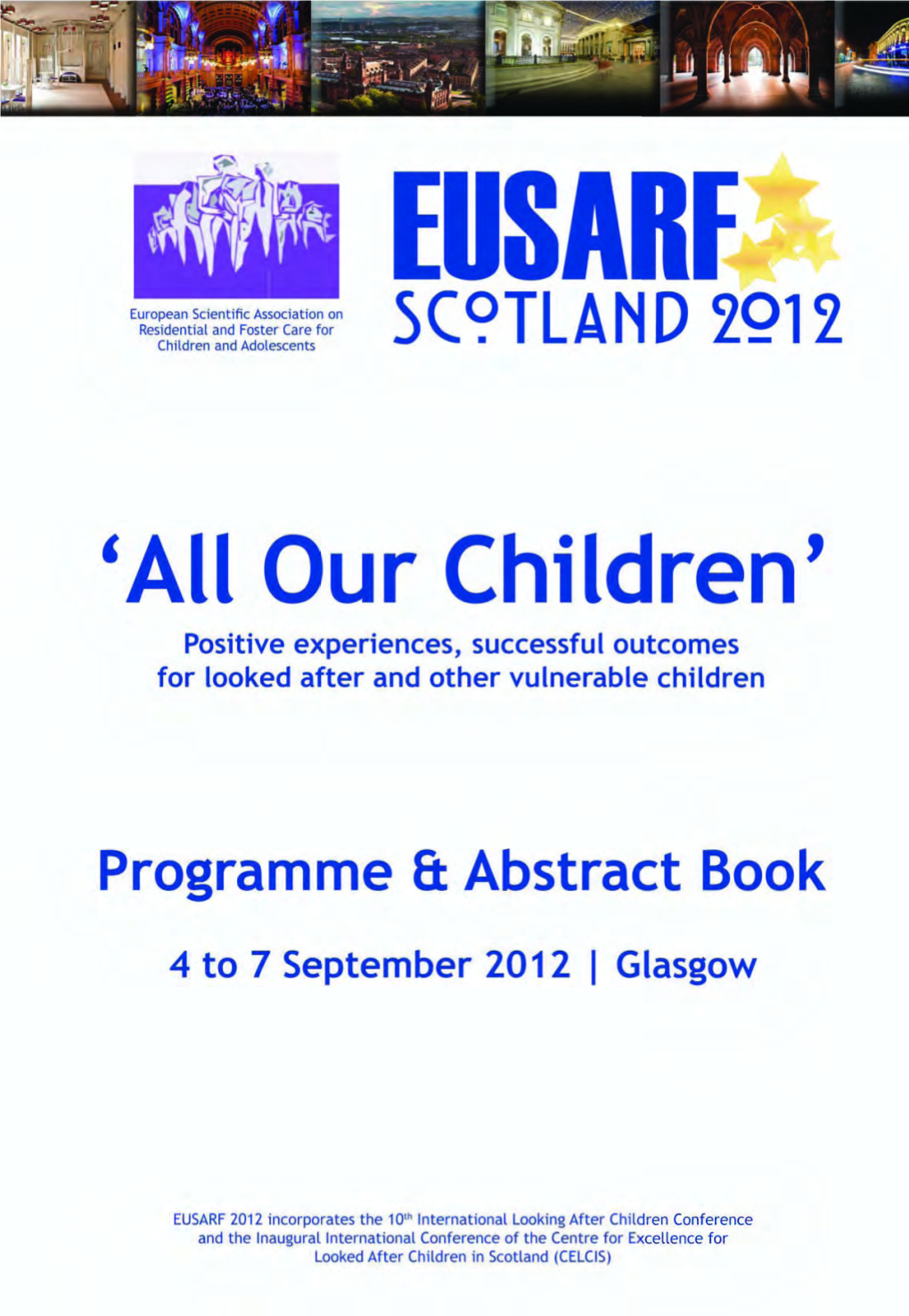 EUSARF 2012 Programme and Abstract Booklet