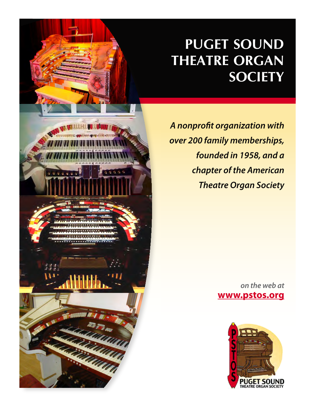 You're Invited to Join Puget Sound Theatre Organ Society!