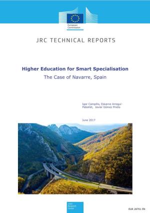 Higher Education for Smart Specialisation the Case of Navarre, Spain