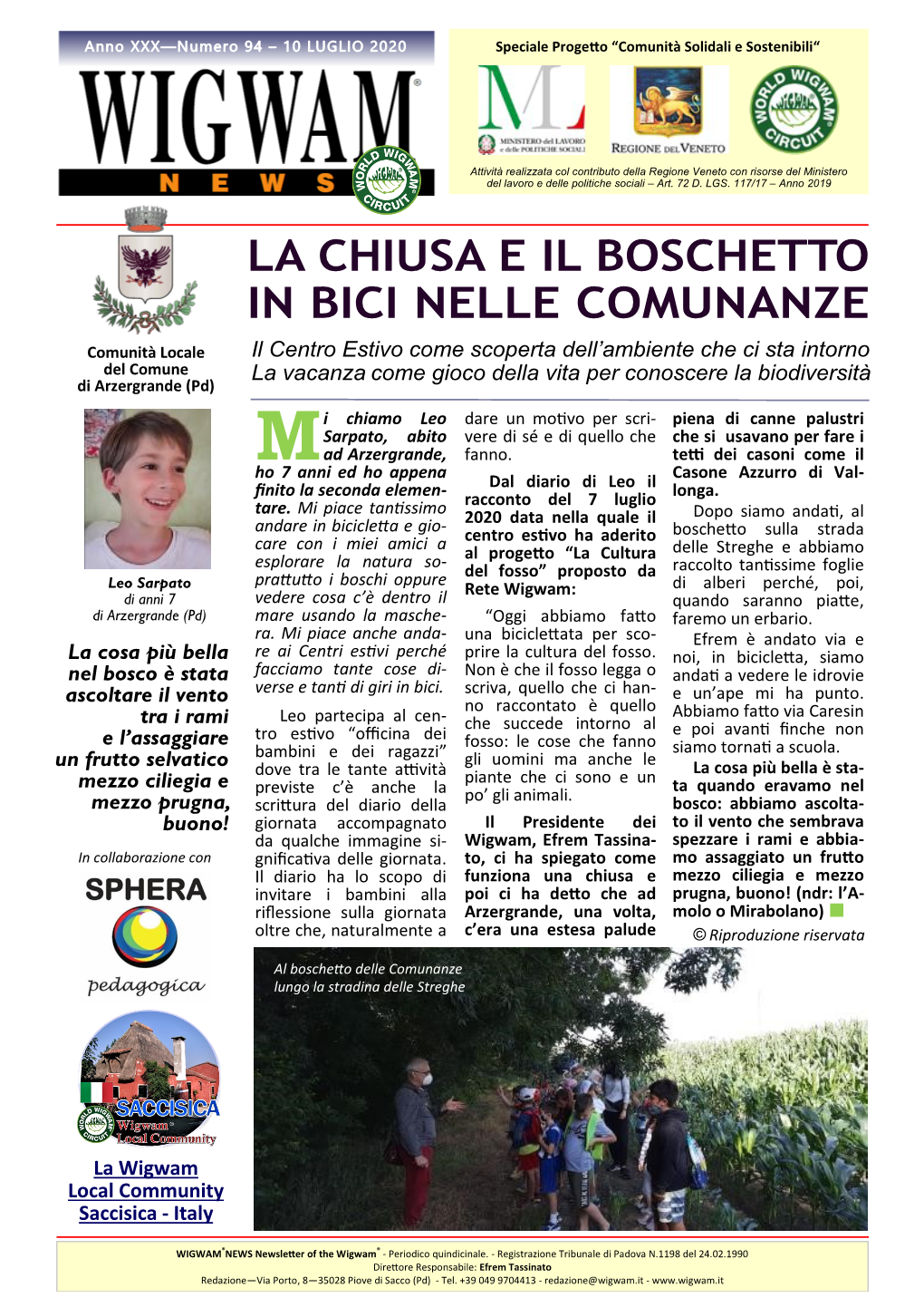 La Chiusa E Il Boschetto in Bici