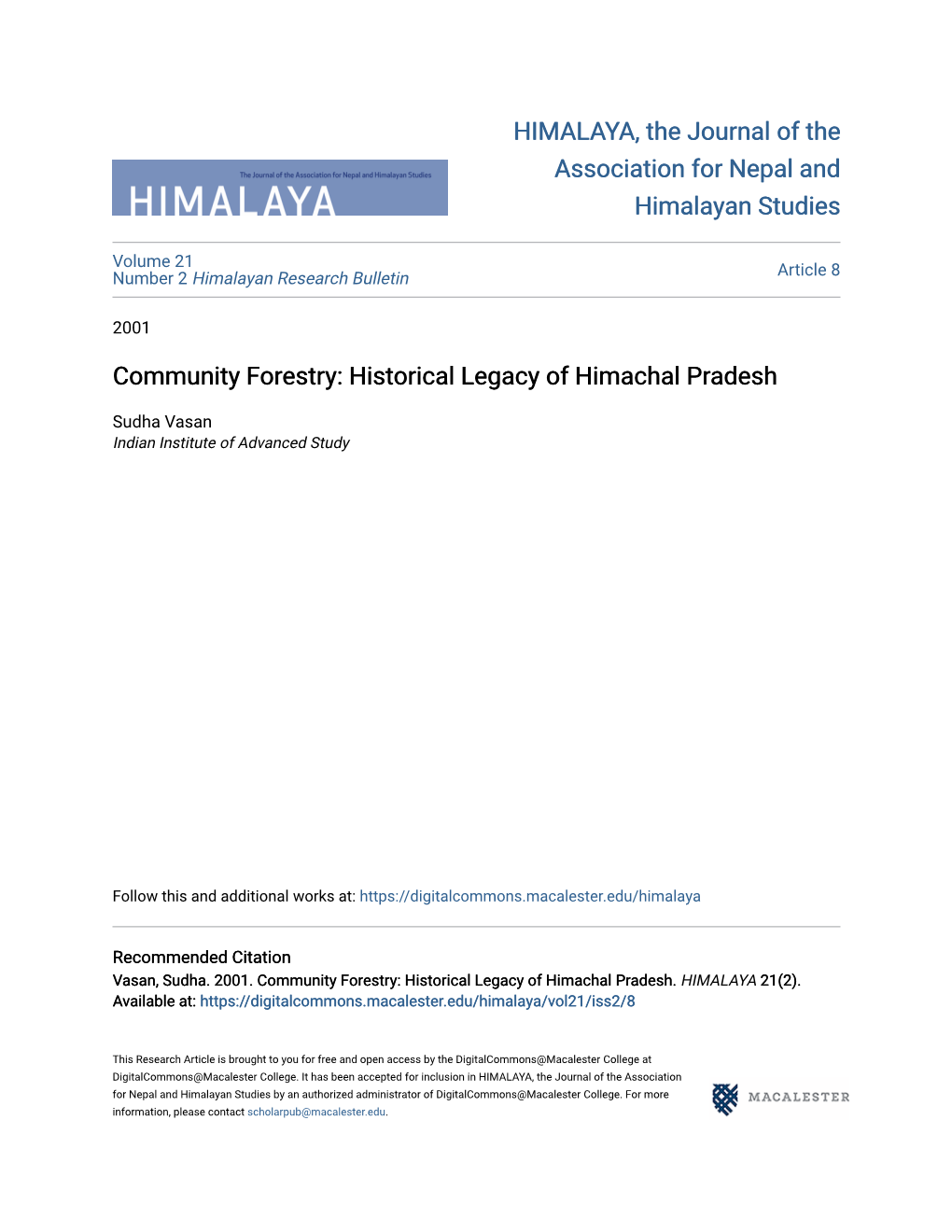 Historical Legacy of Himachal Pradesh