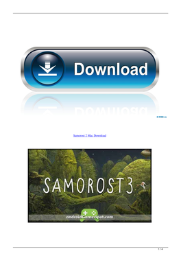 Samorost 2 Mac Download