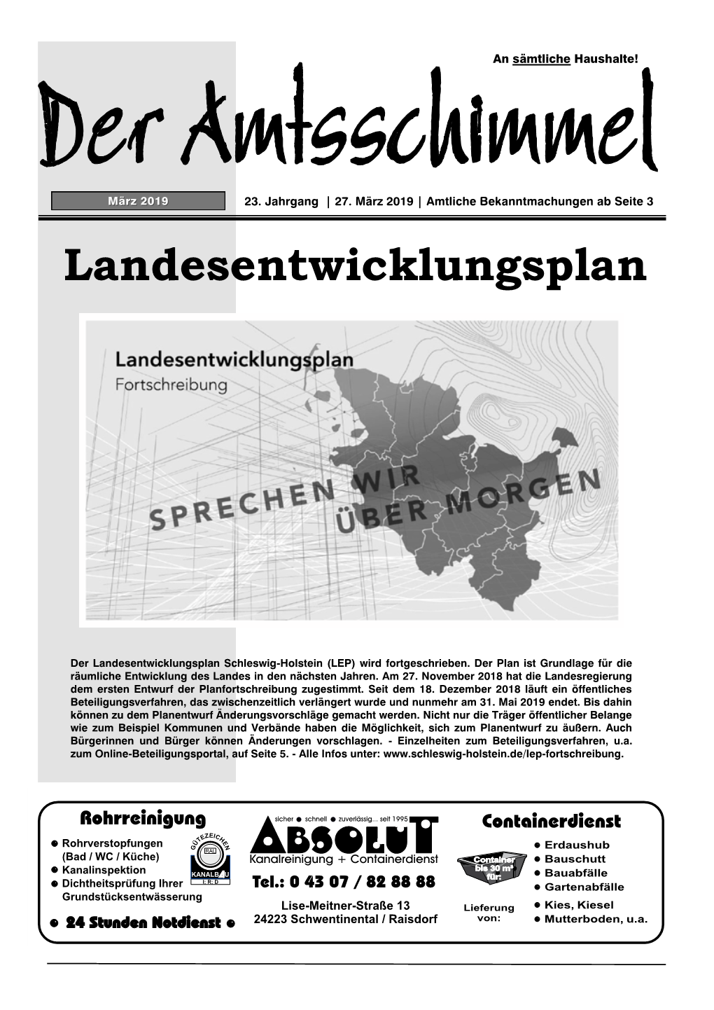 Landesentwicklungsplan