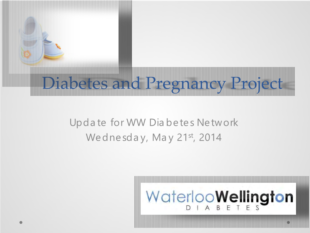 Diabetes and Pregnancy Project