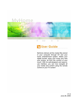 Myhome Manual for D7