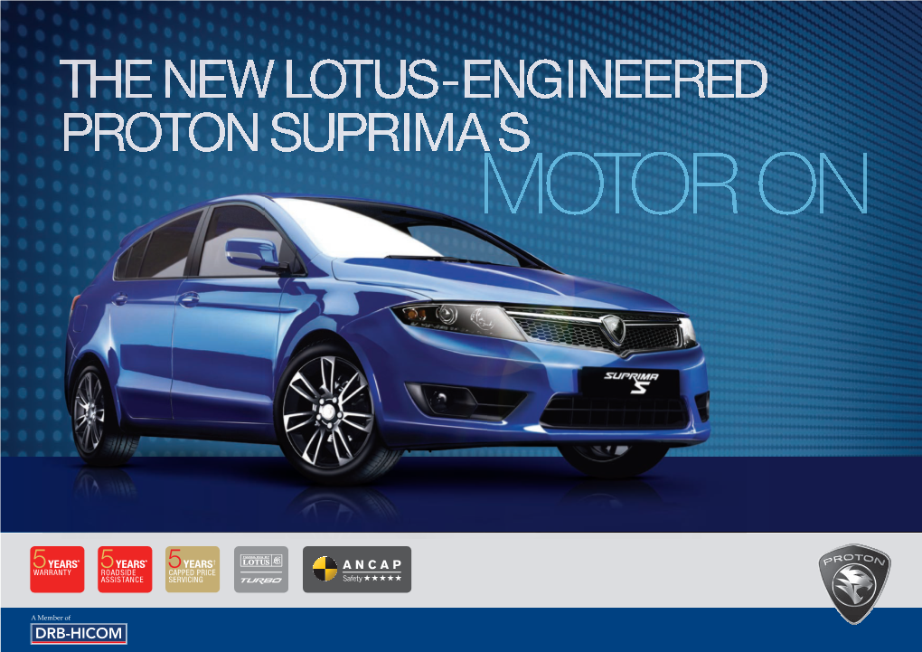 Proton Suprima S Motor On