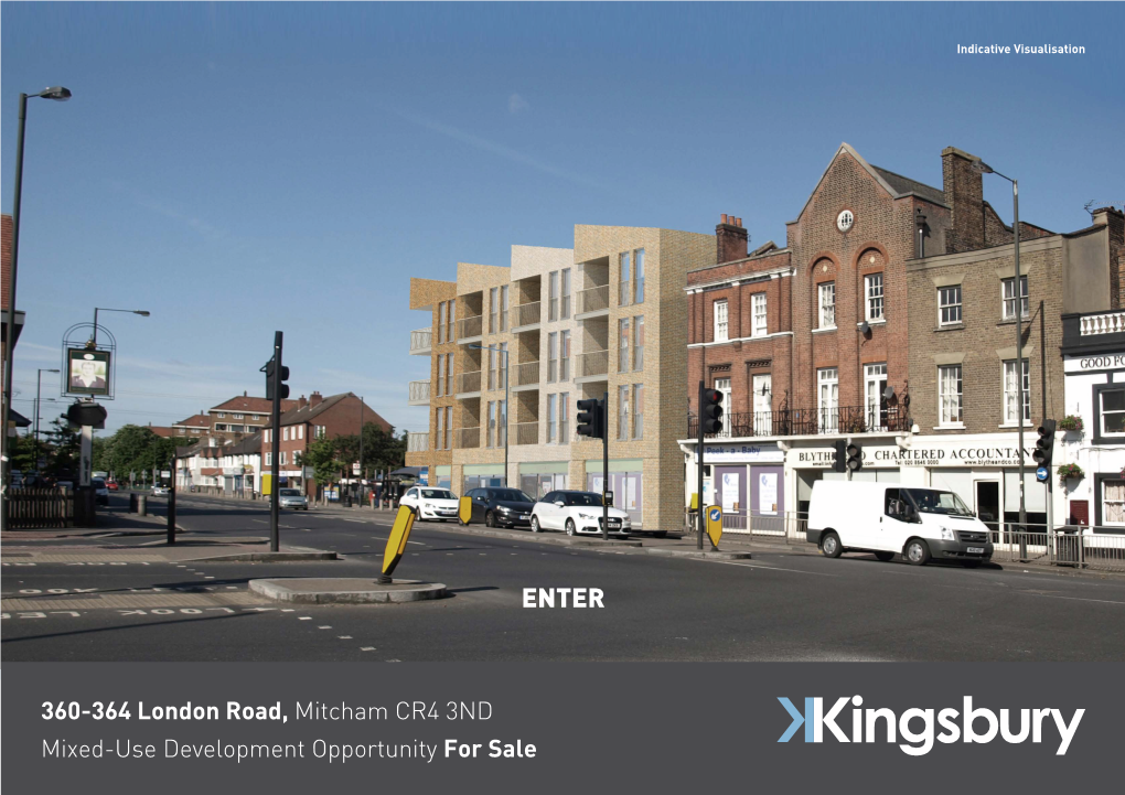 360-364 London Road, Mitcham CR4 3ND Mixed-Use Development Opportunity for Sale 360-364 London Road, Mitcham CR4 3ND