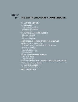 THE EARTH and EARTH COORDINATES Chapter