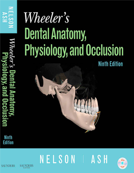 Wheeler's Dental Anatomy, Physiology and Occlusionversion