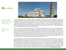 Our Tips About the Points of Interest in Pisa