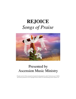 REJOICE Songs of Praise