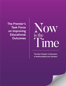 Premier's Task Force on Improving Educational Outcomes