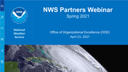 NWS Partners Webinar Spring 2021