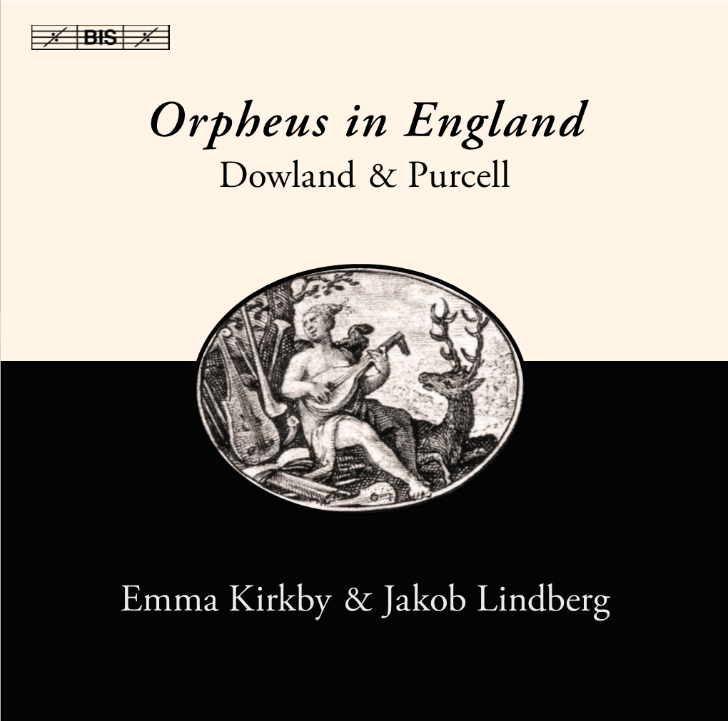 Orpheus in England Dowland & Purcell