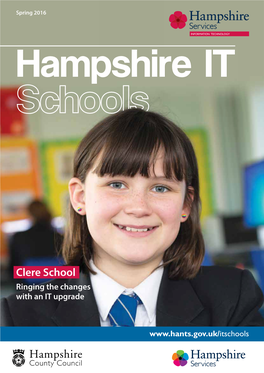Clere School Ringing the Changes with an IT Upgrade