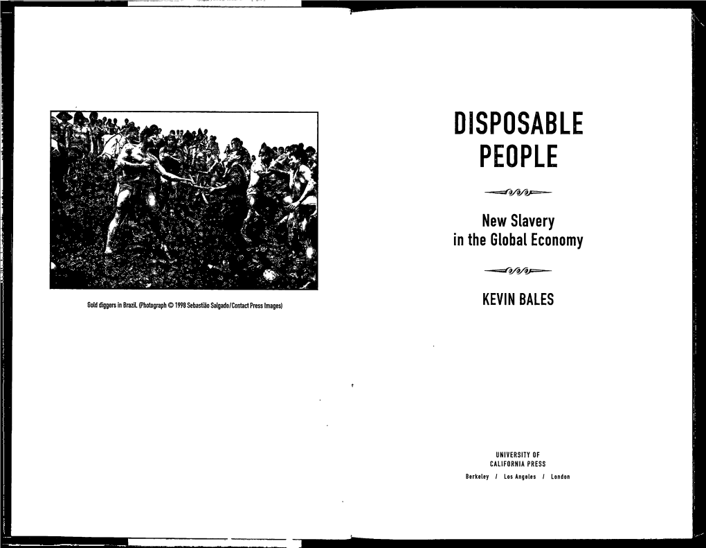 Disposable People