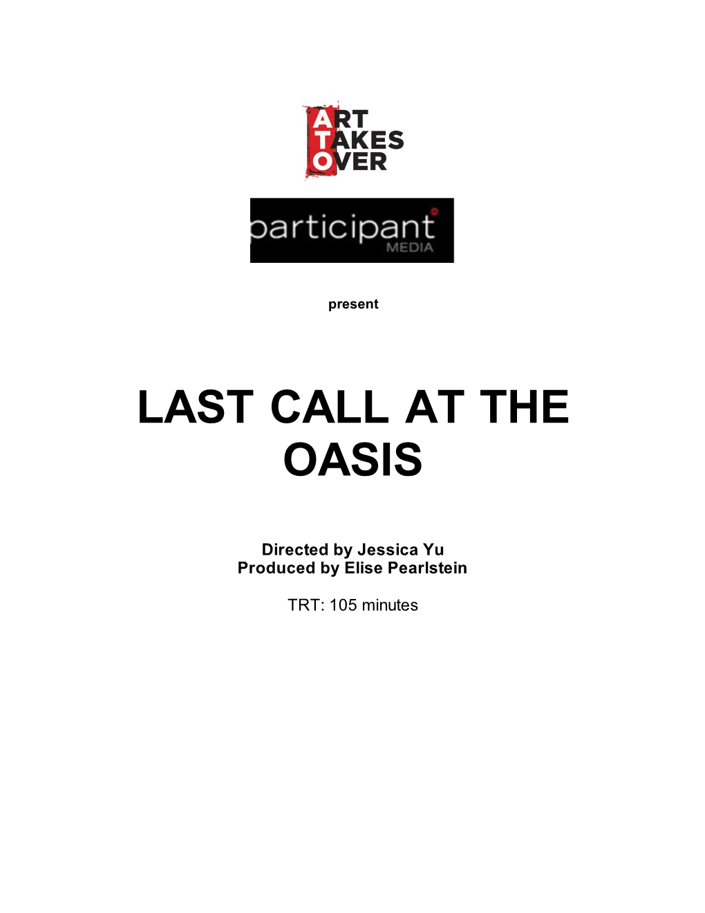 Last Call at the Oasis