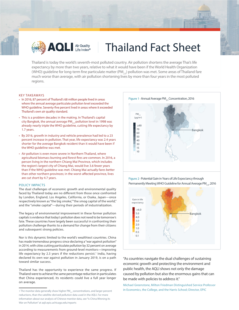Thailand Fact Sheet