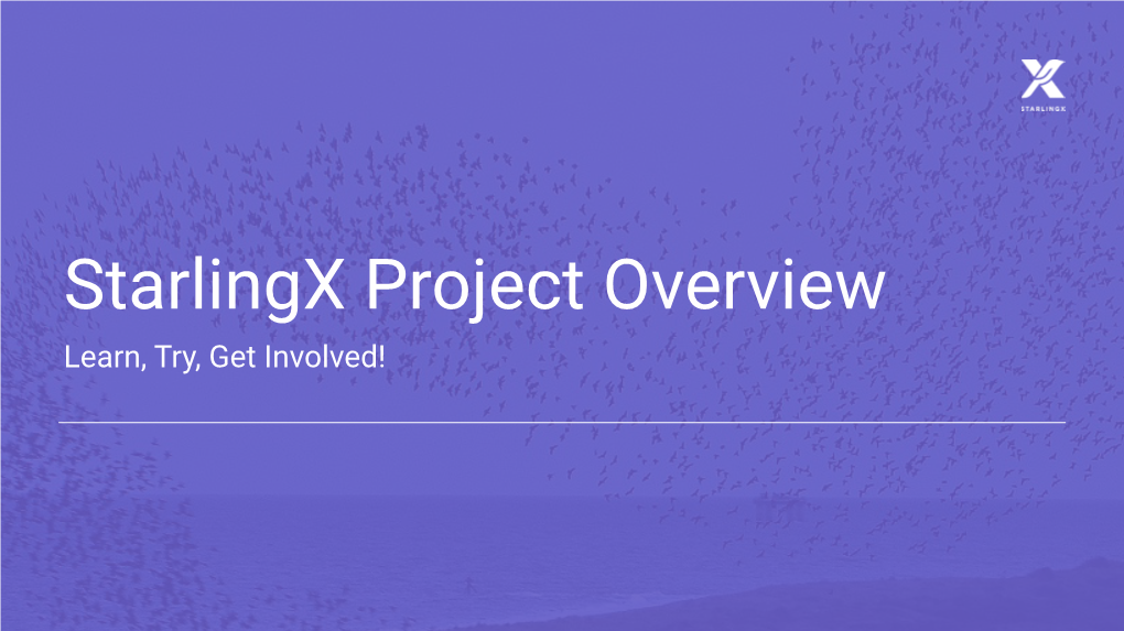 Starlingx Onboarding Deck for Web October 2020