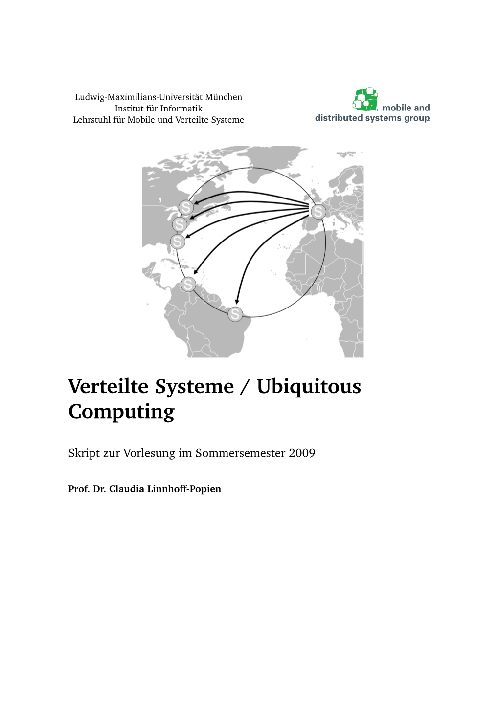 Verteilte Systeme / Ubiquitous Computing