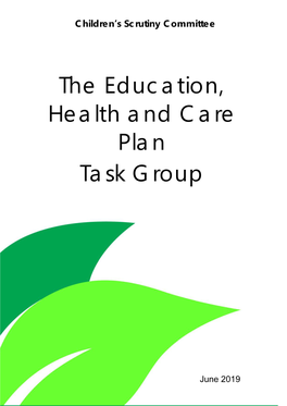 The Education, Health and Care Plan Task Group