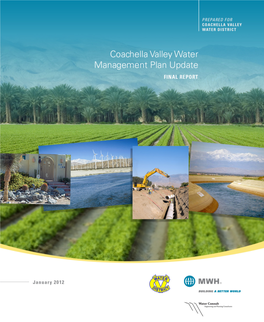 Coachella Valley Water Management Plan 2010 Update