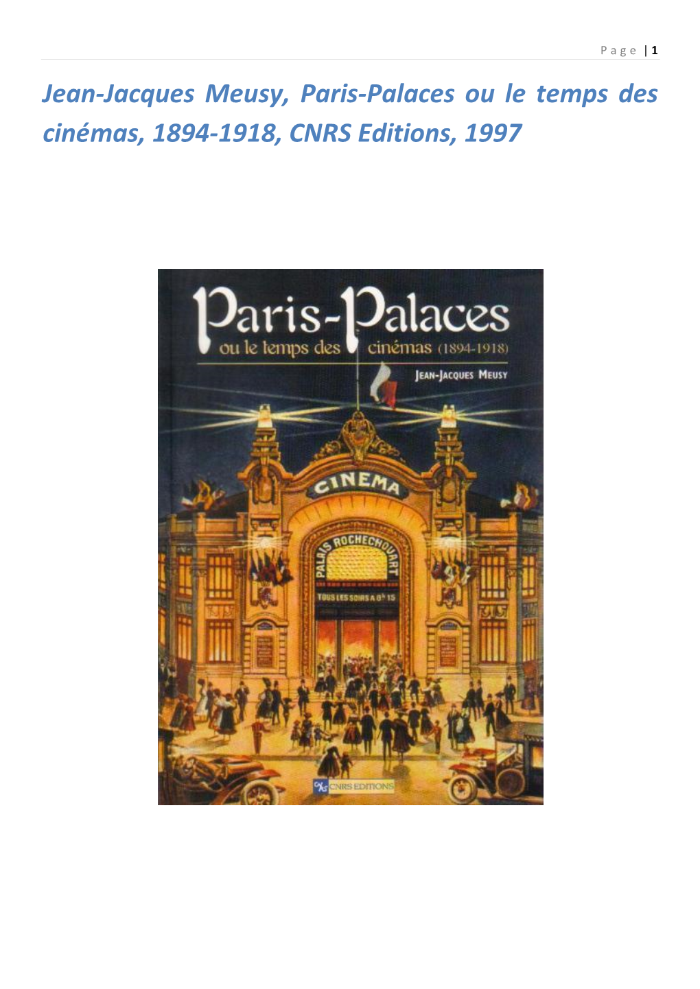 Paris Palaces