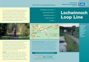 Cycle Map: Lochwinnoch Loopline