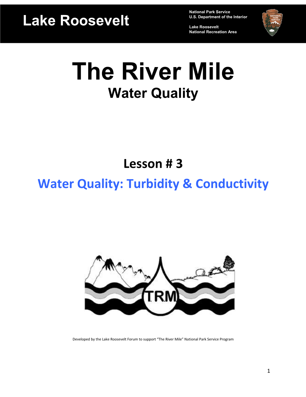 Water Quality Turbidity & Conductivity