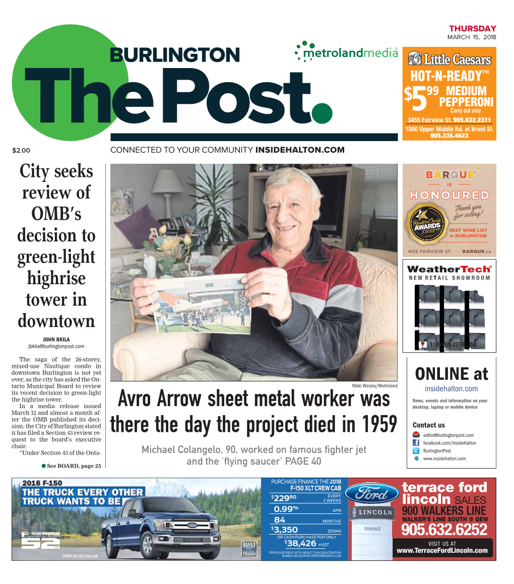 Burlington Post | Thursday, March 15, 2018 | 1949