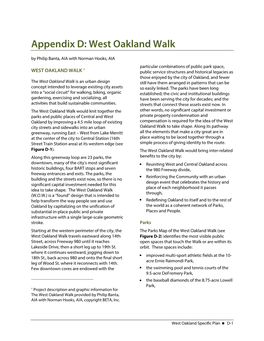 Appendix D: West Oakland Walk