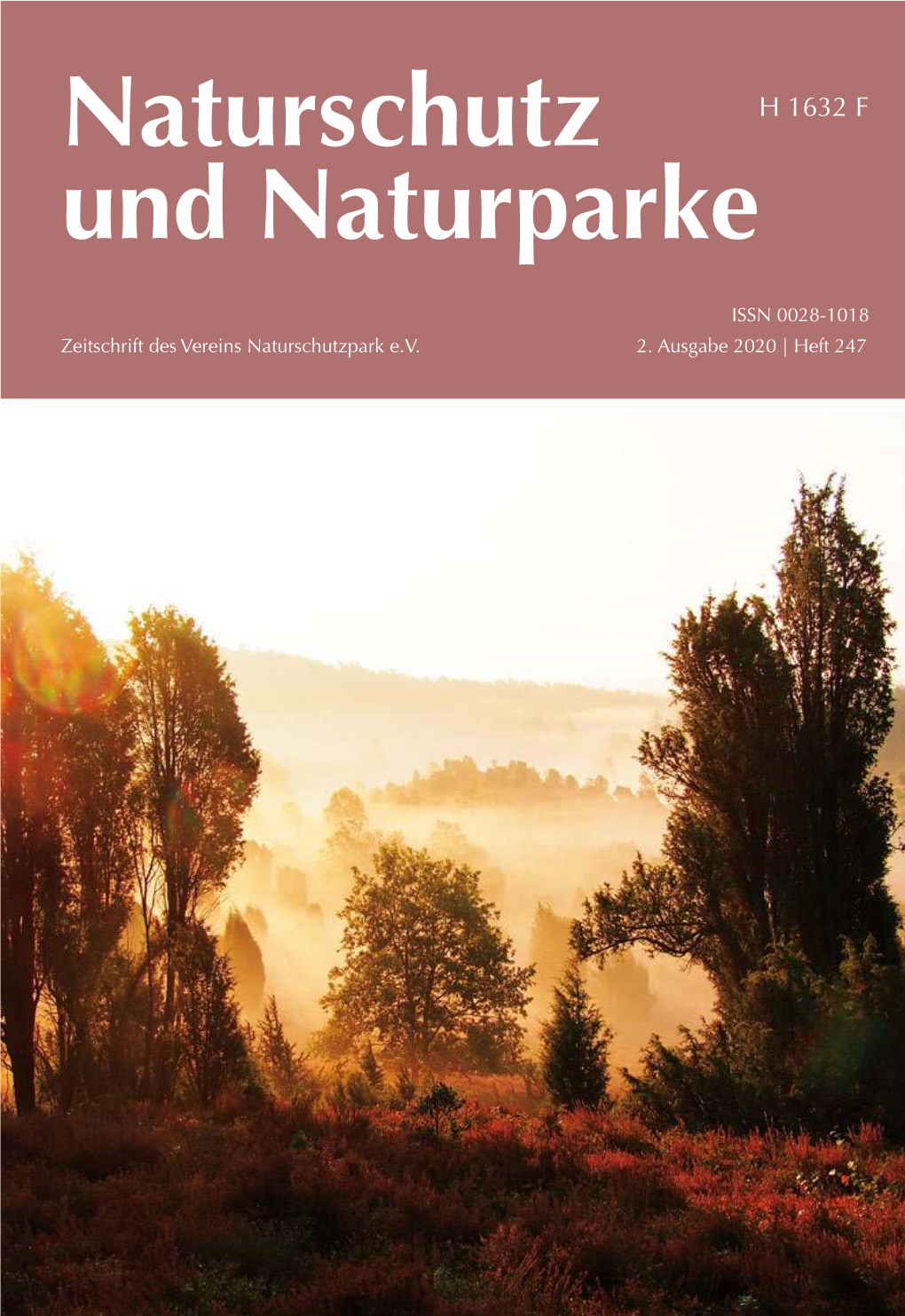 NATURSCHUTZ UND NATURPARKE Erscheint Dreimal Im Jahr