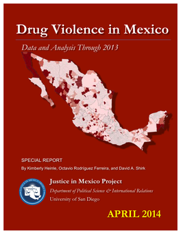 Drug Violence in Mexico