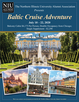 Baltic Cruise Adventure to Last a Lifetime! That Has Long Been the City’S Most Popular Meeting Place