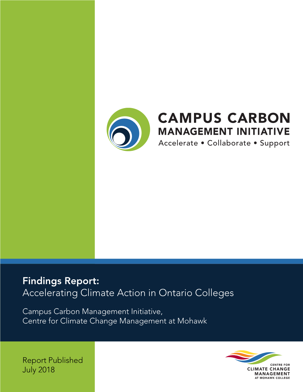 Findings Report: Accelerating Climate Action in Ontario Colleges