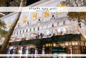Thank You for Considering Bryant Park Grill for Your Upcoming Wedding!