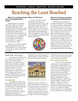 Reaching the Least Reached CCBA