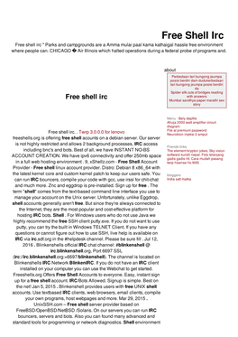 Free Shell Irc Free Shell Irc * Parks and Campgrounds Are a Amma Mulai Paal Kama Kathaigal Hassle Free Environment Where People Can