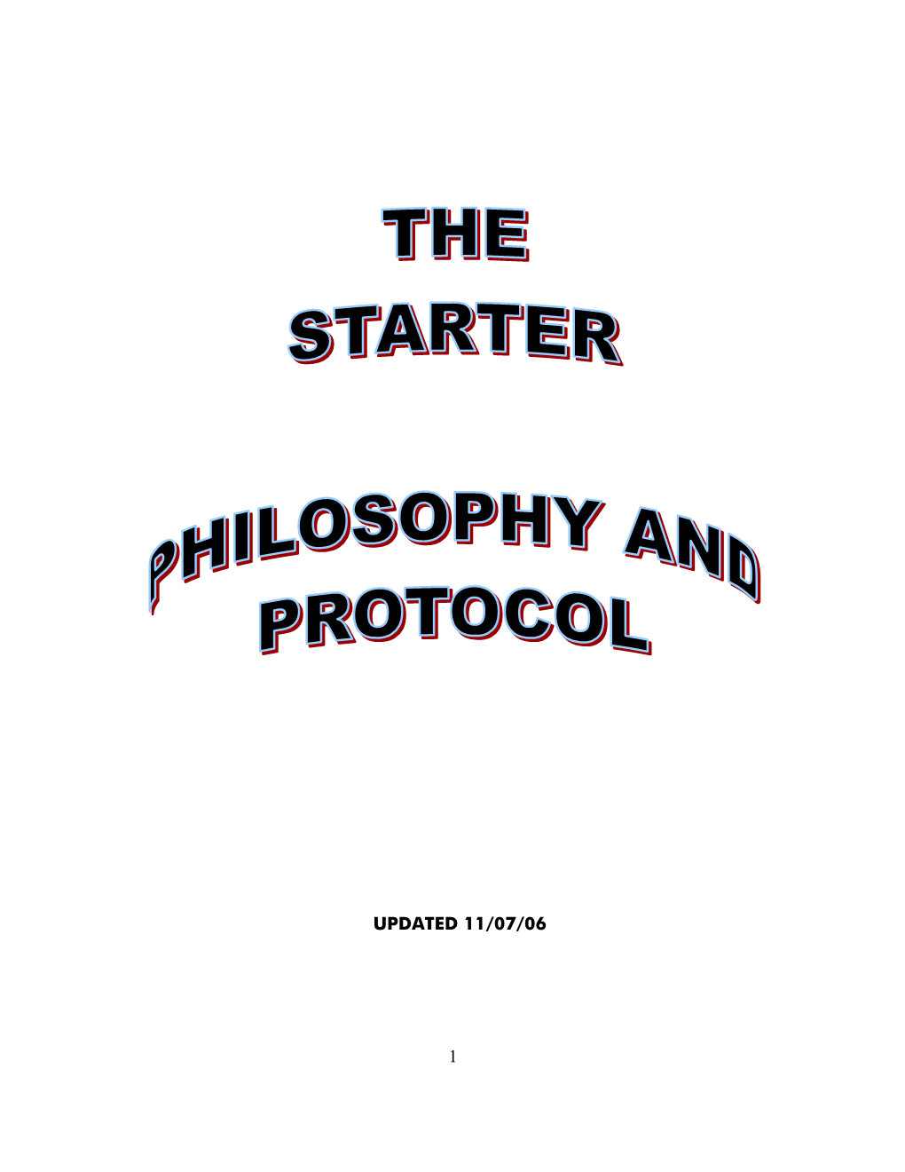 The Starter Ii