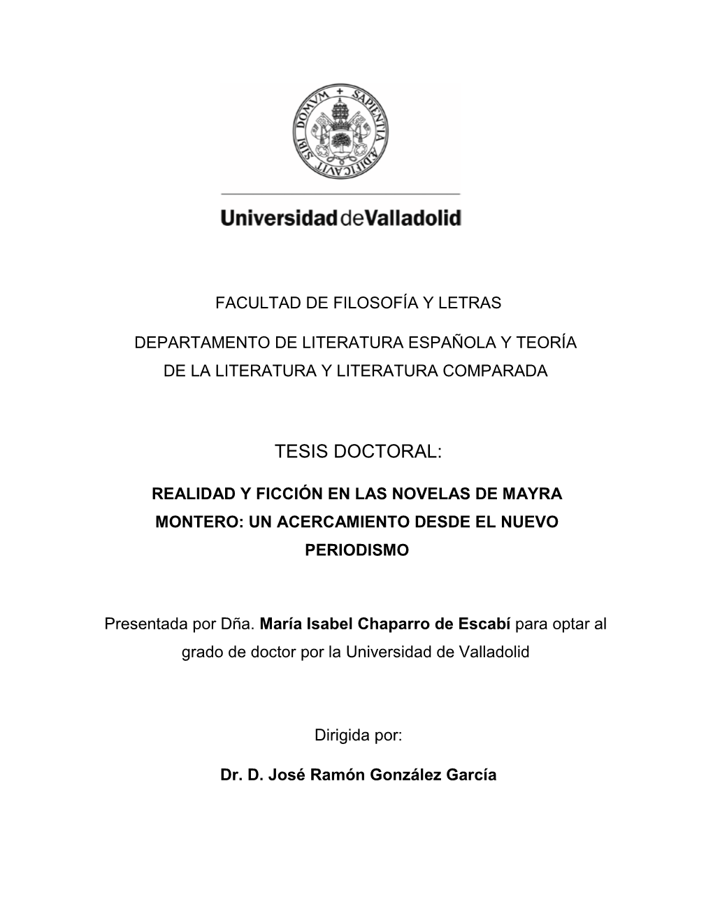 Tesis Doctoral