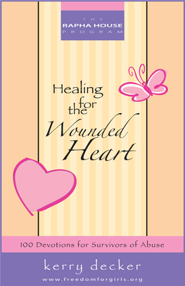 Healing for the Wounded Heart Devotions