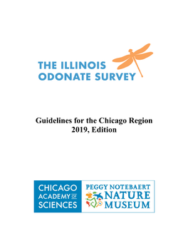 Guidelines for the Chicago Region 2019 03152019