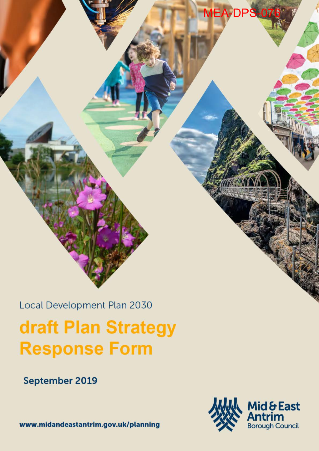 MEA-DPS-076 MEA-DPS-076 Mid and East Antrim Draft Plan Strategy 2030