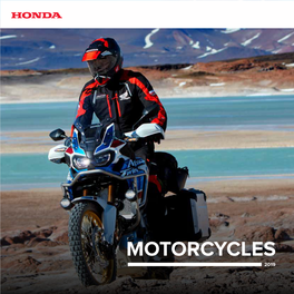 2019-Honda-Motorcycle-Brochure.Pdf