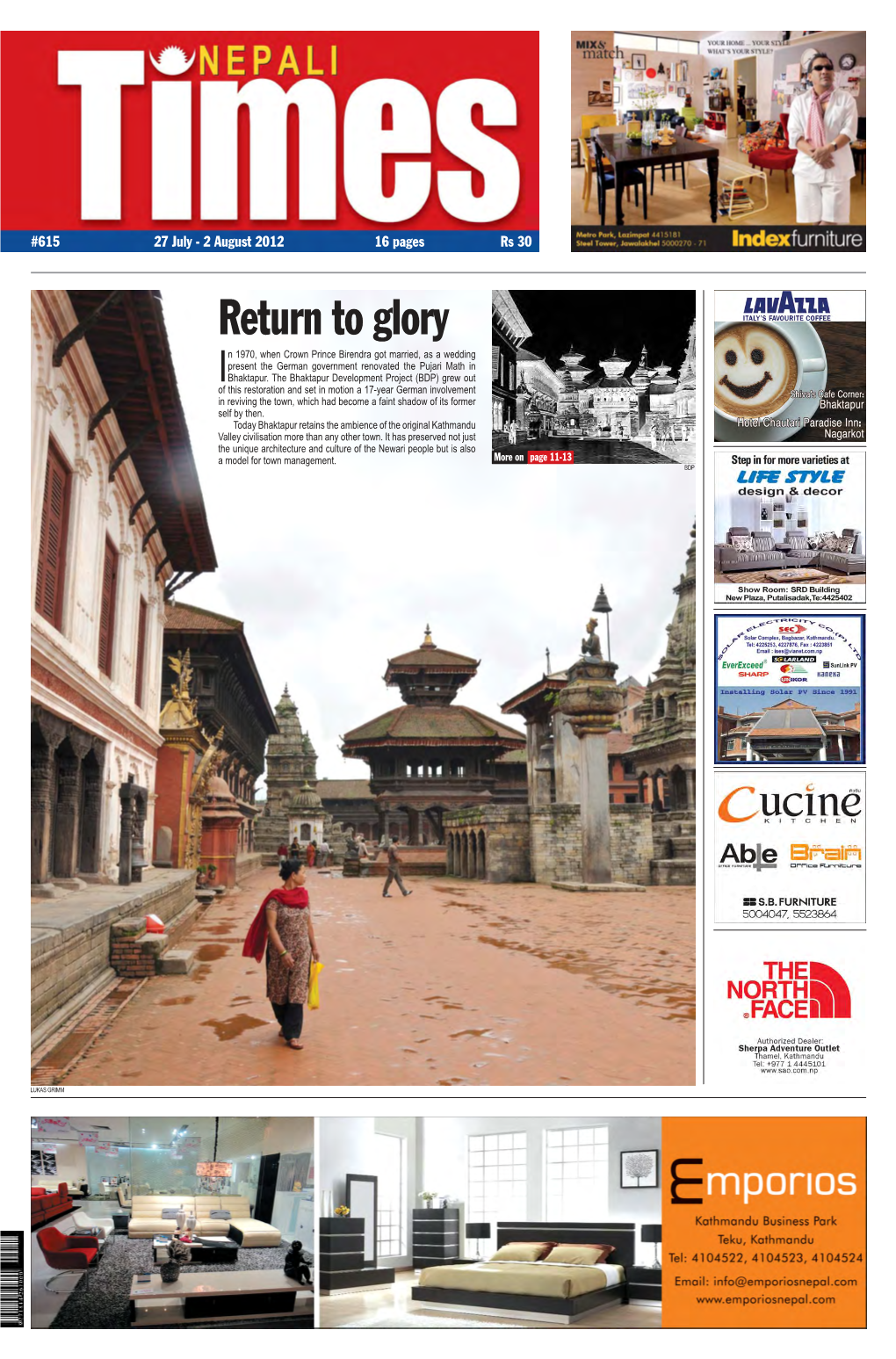 Nepali Times’ ��It’S Refreshing to Read Such Polar Singha Durbar 10 Years from Now